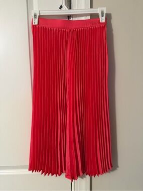 NWOT J.Crew Pleated Pink Women's Skirt